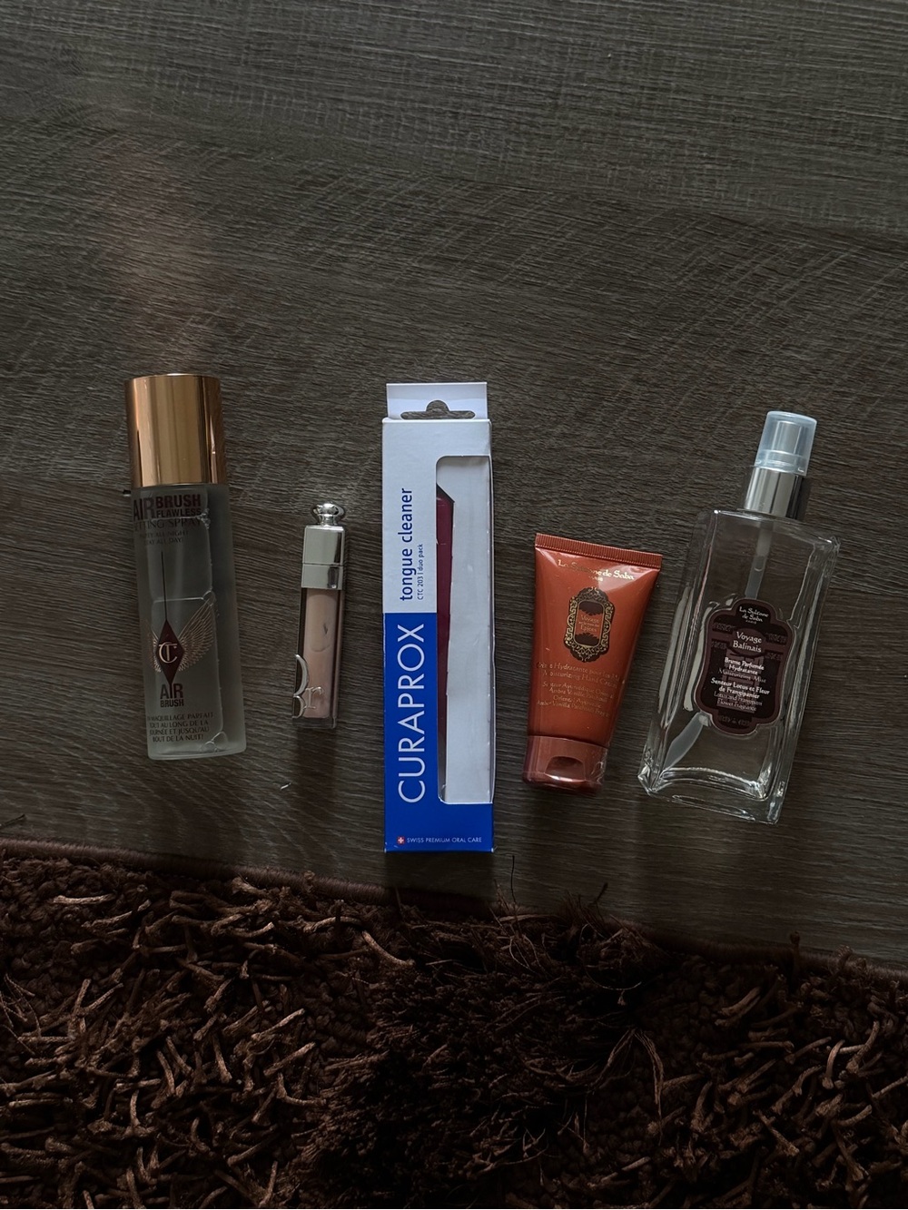 La Sultane de Saba mist and cream Charlotte tilbury setting spray Dior lip gloss